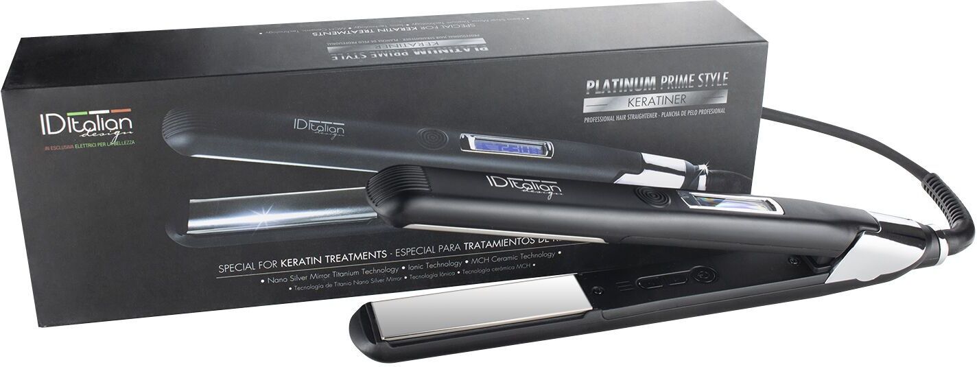 Italian Design Platinum Prime Style Keratiner Plattång   svart