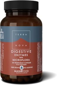 TerraNova Suplemento Saúde Digestiva Digestive Enzyme 50 cápsulas