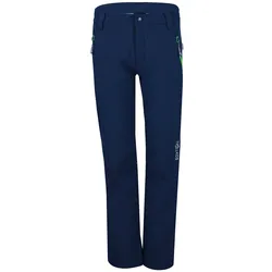 Trollkids Kinder Fjell Softshellhose - 152 - navy/green