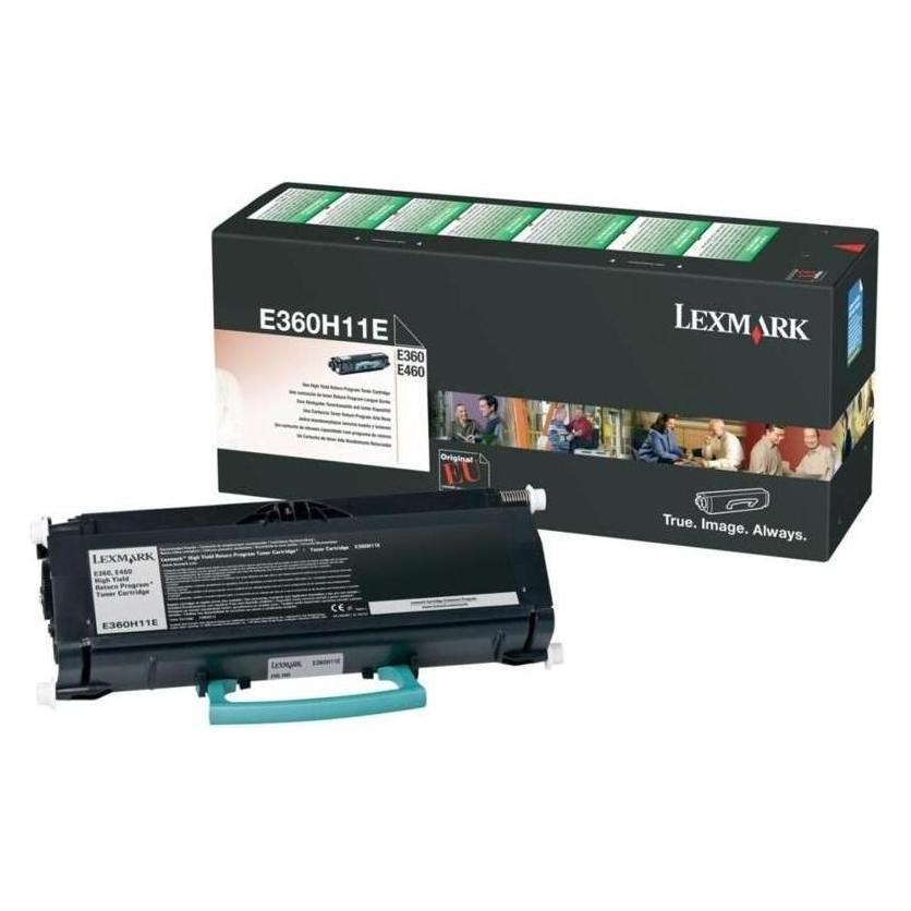Lexmark Toner Black Pages 9.000 (0E360H11E)