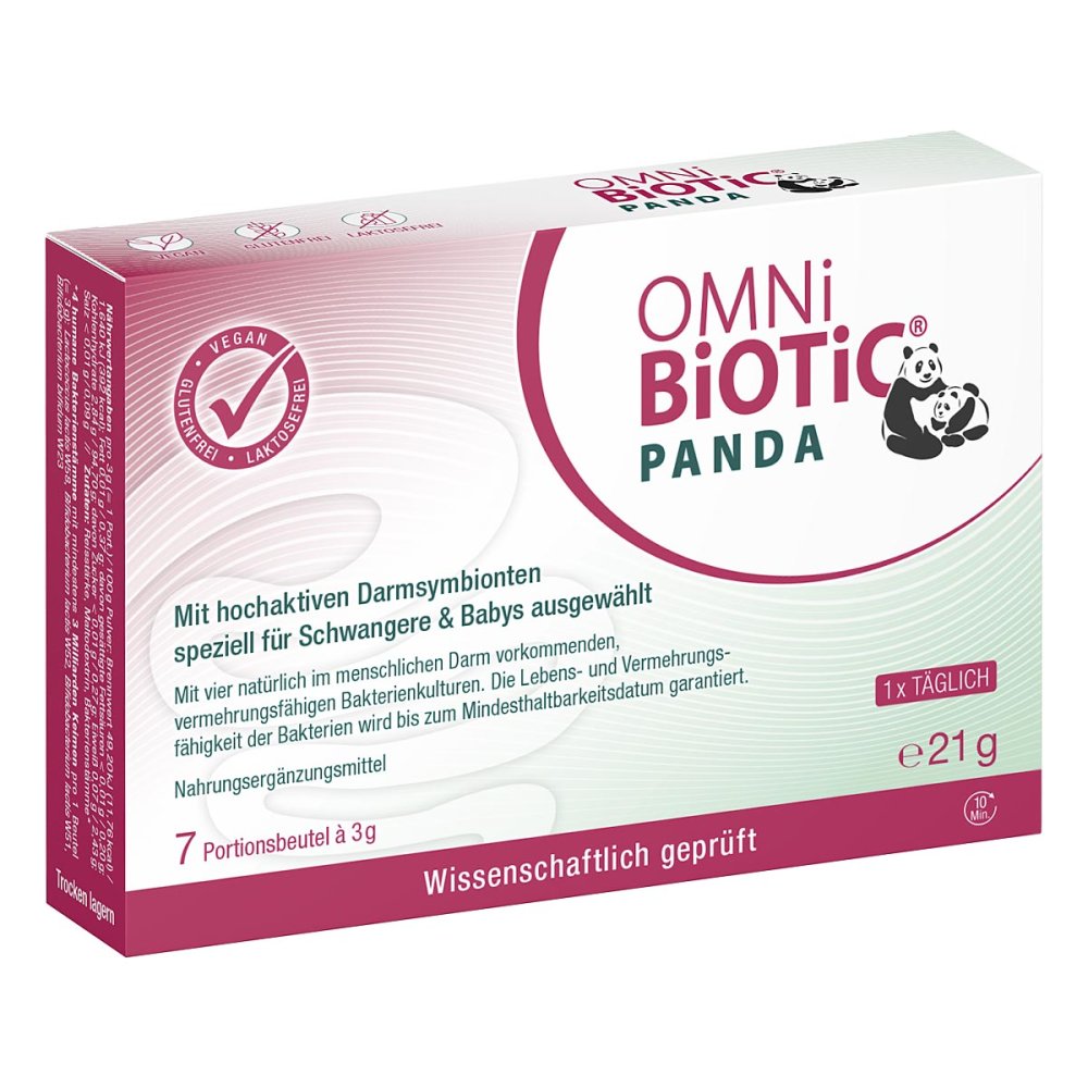 INSTITUT ALLERGOSAN Deutschland (privat) GmbH OMNi BiOTiC Panda - Sachets für Mama und Baby 01222375