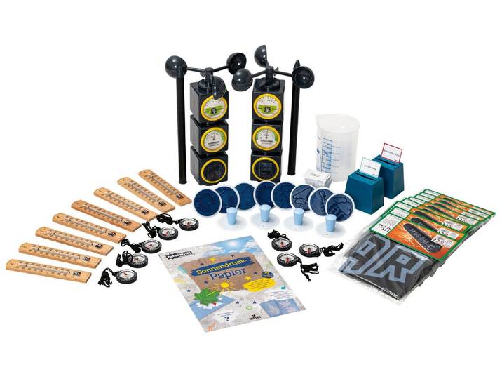 Betzold Experimentierkasten Projekt-Box „Sonne, Wind & Wetter“