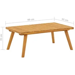 vidaXL, Gartenlounge, Ralinberg (Tisch)