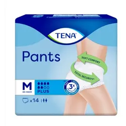 Tena Pants Plus Size Medium 14 Units
