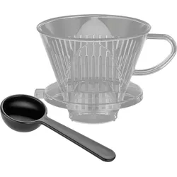 cilio Kaffeefilter Acryl mit Kaffeemaß