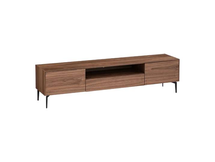 TV-Möbel Anity, Johann Jakob, nussbaumfarbig, Holz