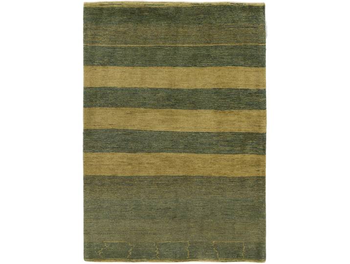 Perser Gabbeh Loribaft Teppich 124x175 Handgeknüpft Modern Orientteppich Perserteppich Wolle