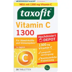 Taxofit Vitamin C 1300 30 ST