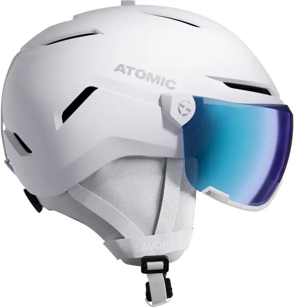 Skihelm Atomic Savor Visor Stereo (M - White Heather)
