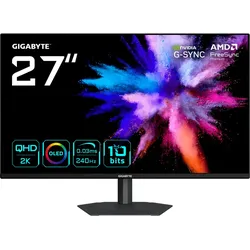 GIGABYTE GO27Q24A 27" OLED 2K QHD Gaming-Monitor 27 Zoll Gaming Monitor 0,03 ms Reaktionszeit 240 Hz