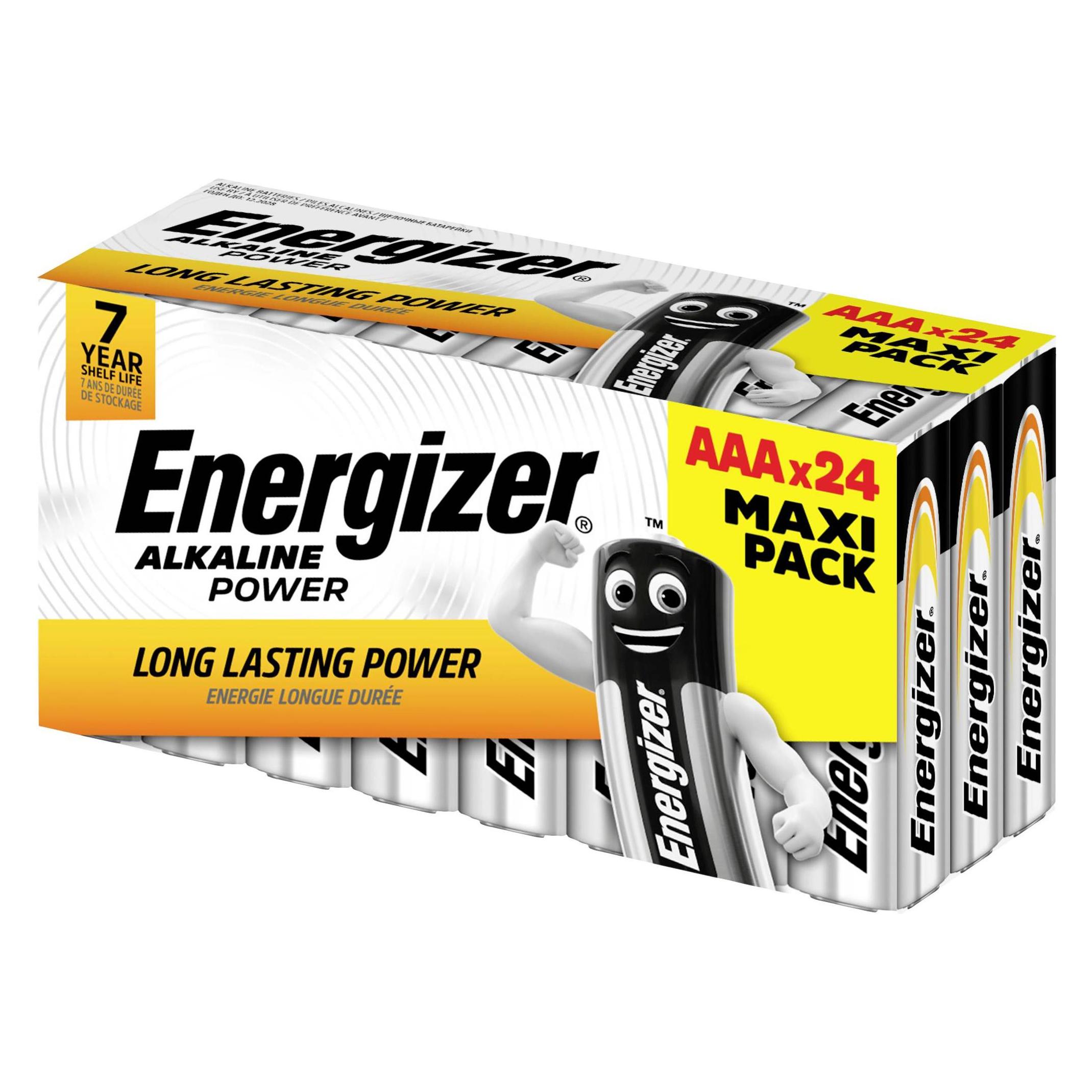 Energizer Alkaline Power (24 Stk., AAA, 1200 mAh) (E303271700)