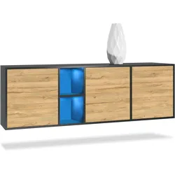 SIDEBOARD Cuba Türen in Eiche Natur