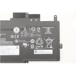Lenovo Internal,3c,48.2Wh,LiIon,SMP, Notebook Ersatzteile, Schwarz
