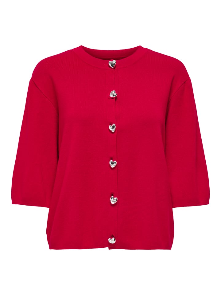 ONLY Cardigan in Rot - L