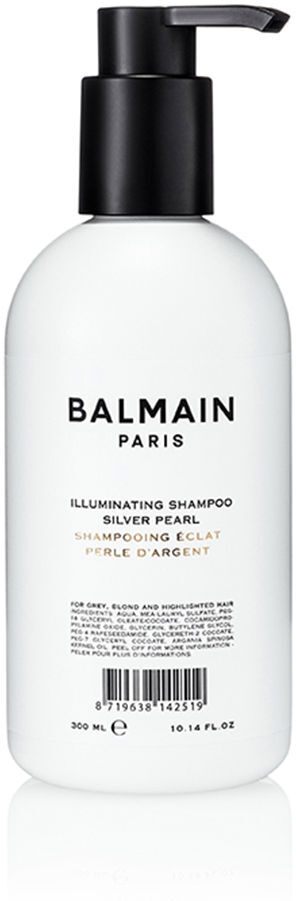 Balmain Hair Shampoo iluminador pérola prateada 300 ml