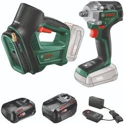 Bosch Combo Kit 18VUniversalImpactDrive+UniversalPump, 1x PBA 18V 2.0Ah+PBA 18V 4.0Ah - 0615A5009C