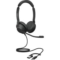 Evolve2 30 SE, Headset schwarz, Microsoft Teams-Version, USB-C und USB-A, Stereo