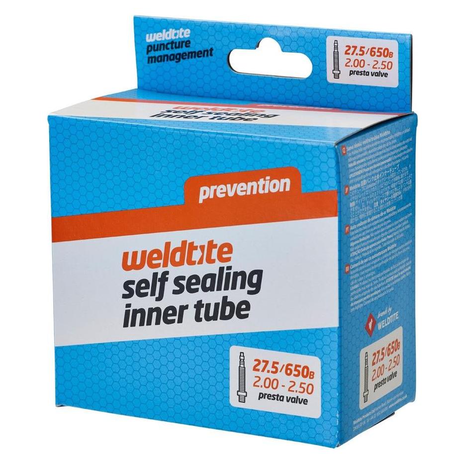 Drift Weldtite Self Sealing Innertube - 27,5 "X 2,0 - 2,25", Presta Valve (Presta (SV), 27.5") (WLD-04026)