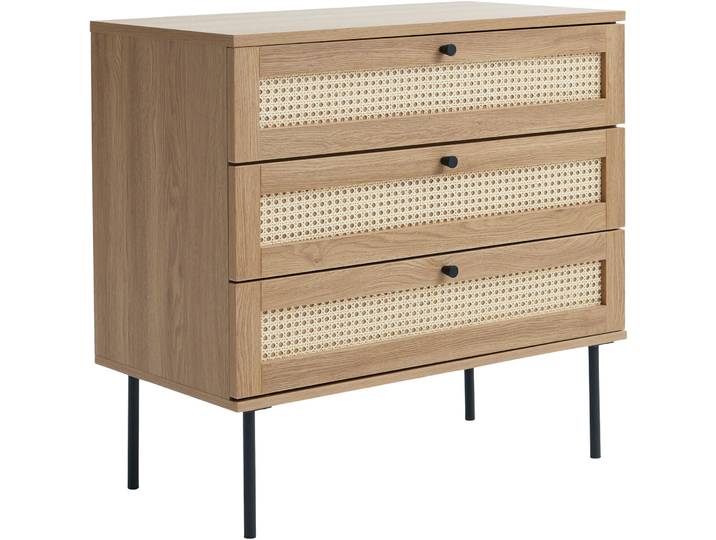 Kommode Perri eiche MDF B 80 H 40 cm