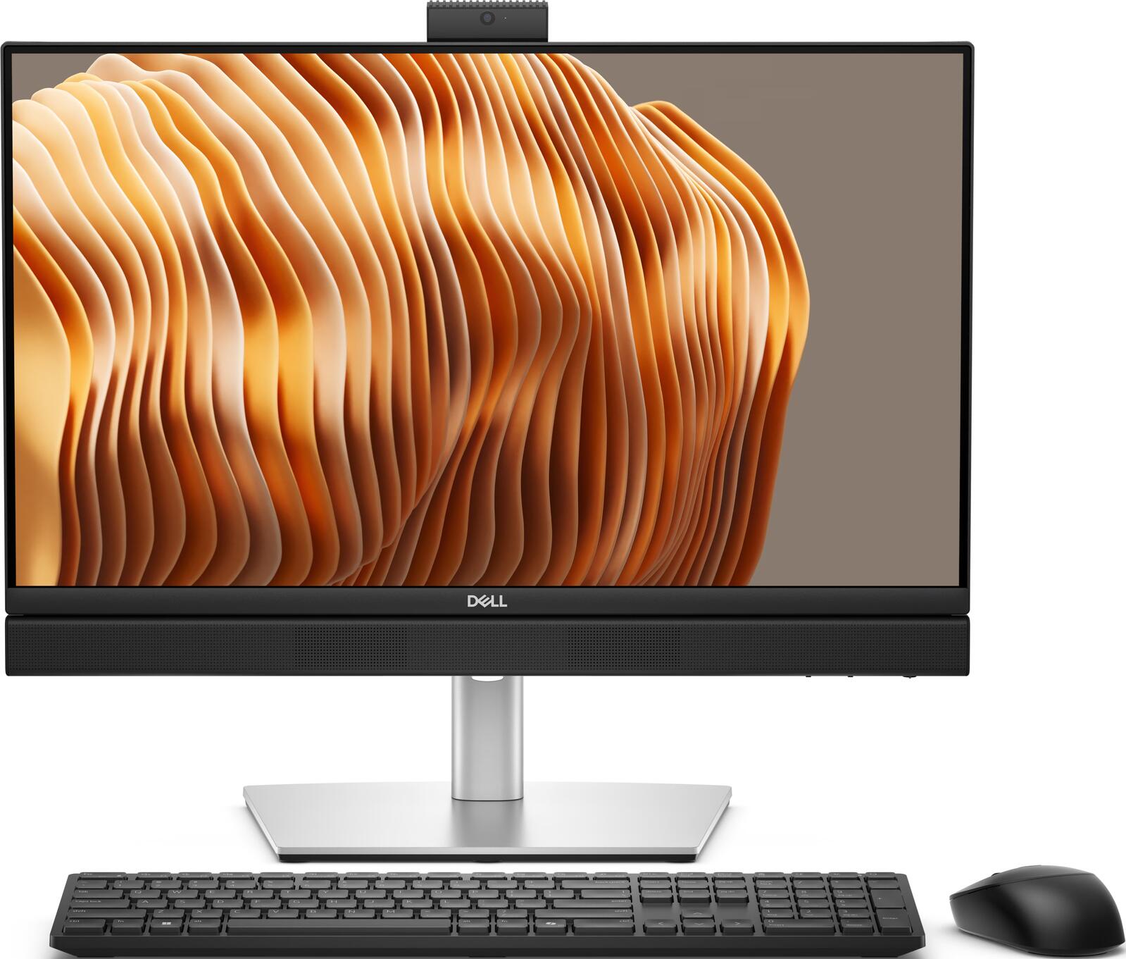 Dell Pro 24 All-in-One Plus Desktop-PC QB24250 Intel Core Ultra 7 265 60,96 cm (24"), silber DYDJ8