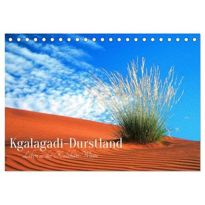 Kgalagadi-Durstland (Tischkalender 2027 DIN A5 quer), CALVENDO Monatskalender