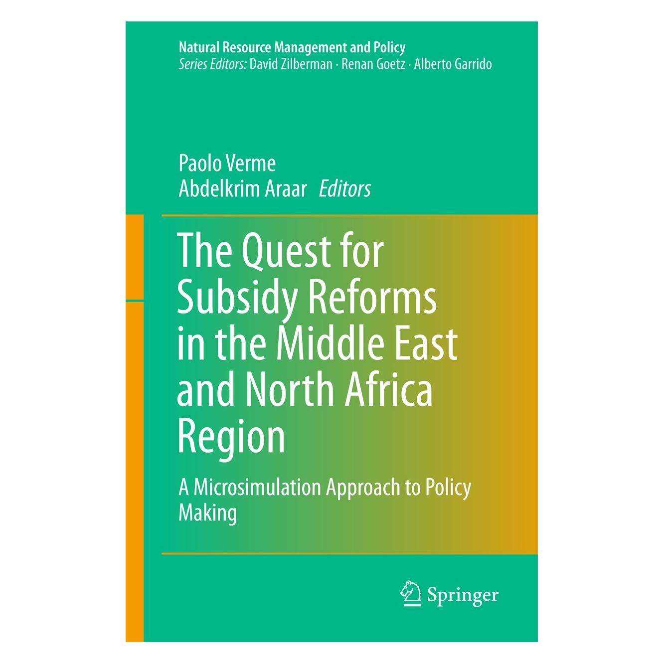 Springer The Quest for Subsidies Reforms in the (Englisch, Hardcover, Abdlekrim Araar, Paolo Verme) (9783319529257)