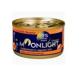 Moonlight-Dinner 80g  Katzennassfutter Nr.11 Huhn-Huehnerleber Katzennassfutter 24x 22 Gramm
