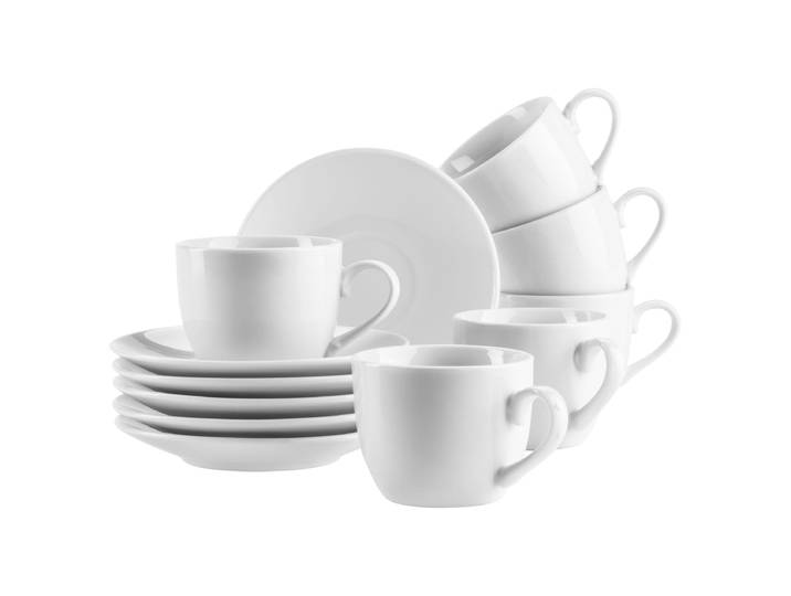 Espressotassen Barca 12-teilig Ø 6cm Weiß