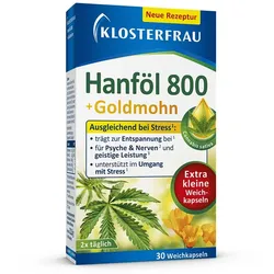 KLOSTERFRAU Hanföl + Goldmohn 30 St Weichkapseln