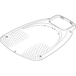 Gardena Bodenplatte der Ladestation für Sileno Minimo