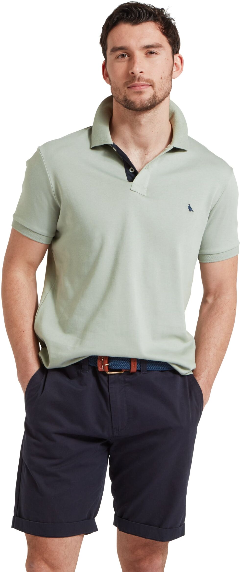 Schöffel Country St Ives Jersey Polo Shirt - Grey - Size XL - Men