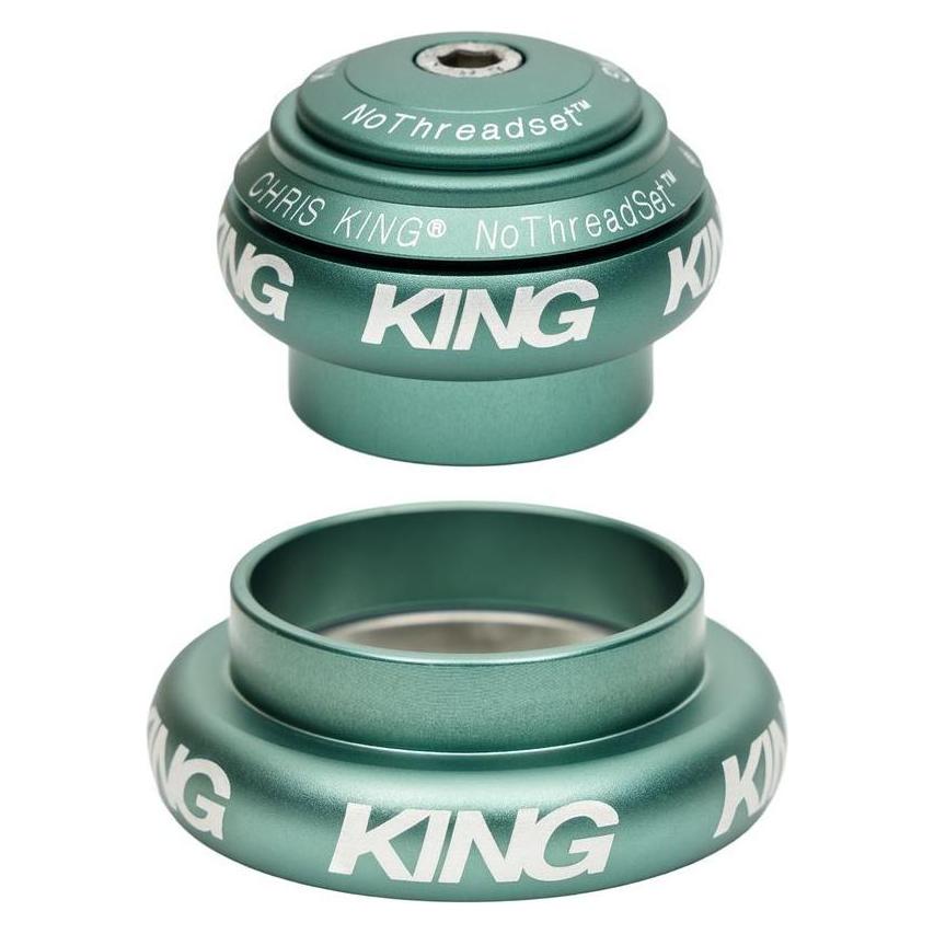 Chris King NoThreadSet Tapered Steuersatz, Edelstahl-Lager, 1 1/8"-1.5", GripLock, EC34/28.6 | EC44/ (61070864)