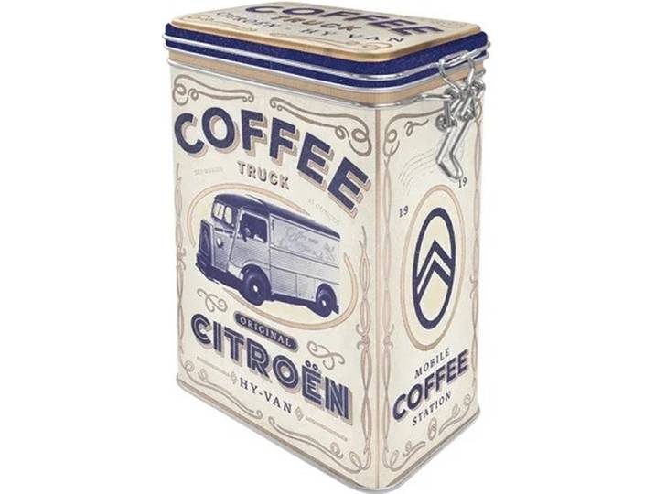 Citroën Coffee Truck. Bewaarblik met clipsluiting.