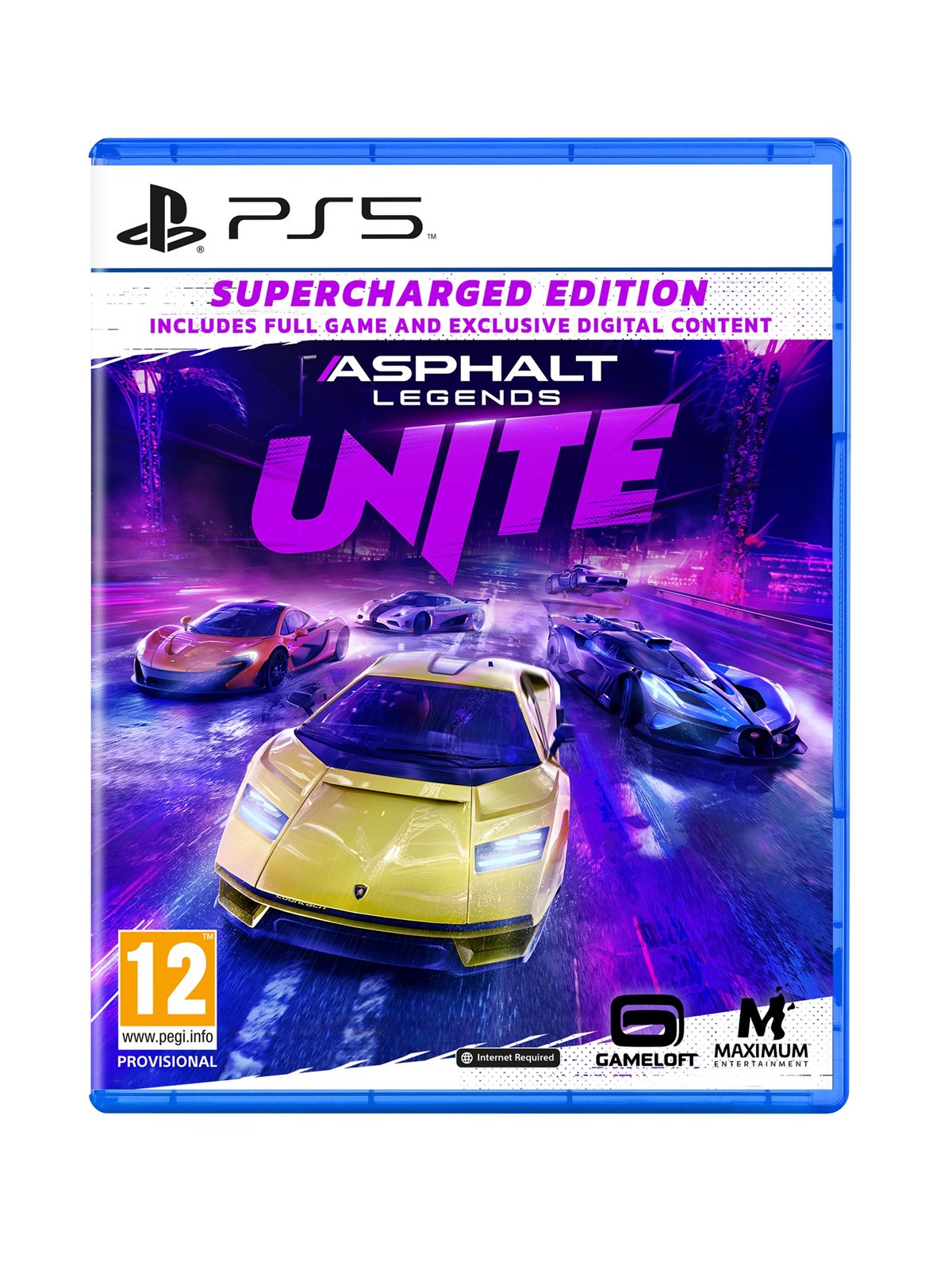 Asphalt Legends Unite (Supercharged Edition) - Sony PlayStation 5 - Rennspiel - PEGI 12