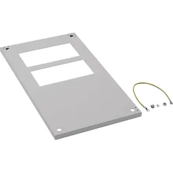 Hager FZ741D Verschlussplatte geöffnet für Schrank univers, IP54, SKI, 20 x 350 x 600 mm
