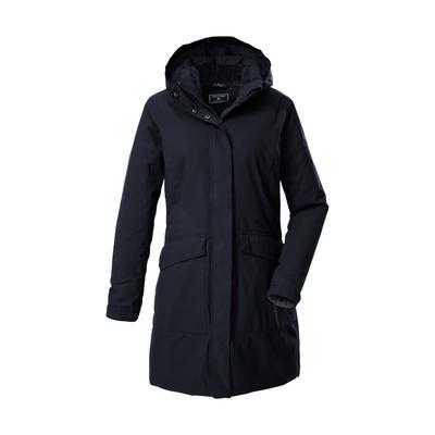Parka KILLTEC "KOW 18 WMN PRK", Damen, Gr. 36, schwarz, Obermaterial: 100% Polyester.Futter: 100% Polyester.Füllung: 100% Polyester, Jacken Parka, Wasser- und winddichter Parka, atmungsaktiv, verstellbare Details