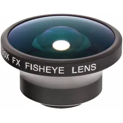 InLine Smartphone Aufsteck-Objektiv Fisheye Weitwinkel 0.30X, Weiteres Smartphone Zubehör, Schwarz