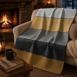 Traumschlaf Wohndecke Kuscheldecke Kansas gelb 150x200 cm - gelb
