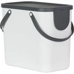 Rotho Recycling Müllsystem Albula 25 Liter weiß