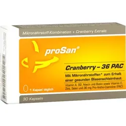 PROSAN Cranberry 36 PAC Kapseln 30 St Kapseln