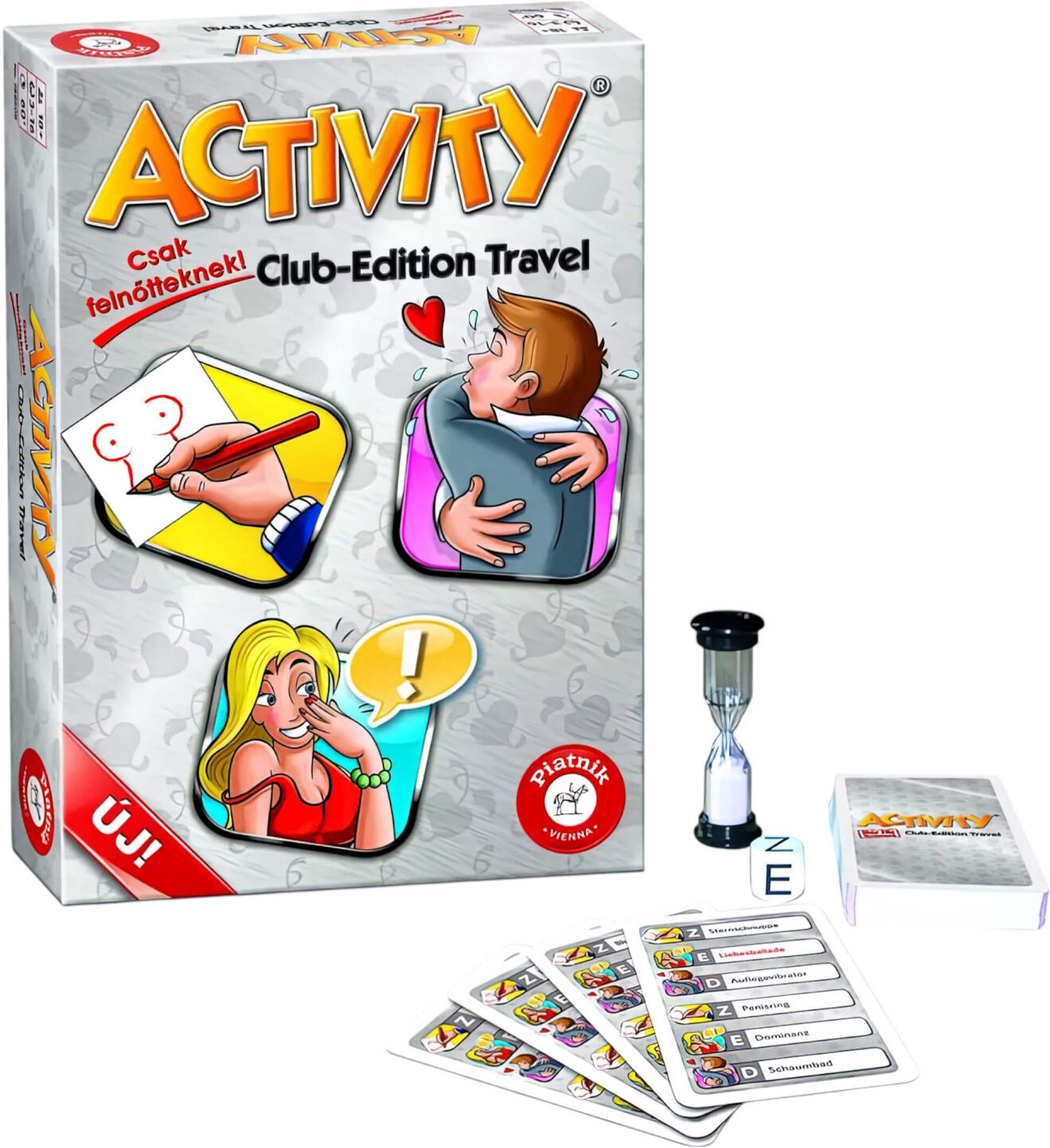 Piatnik Activity Club Edition Travel - Voksenselskabsspil