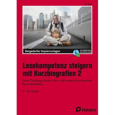 Lesekompetenz steigern mit Kurzbiografien 2, Set von Jens Eggert, Persen Verlag in der AAP Lehrerwelt GmbH, 978-3-403-20846-4