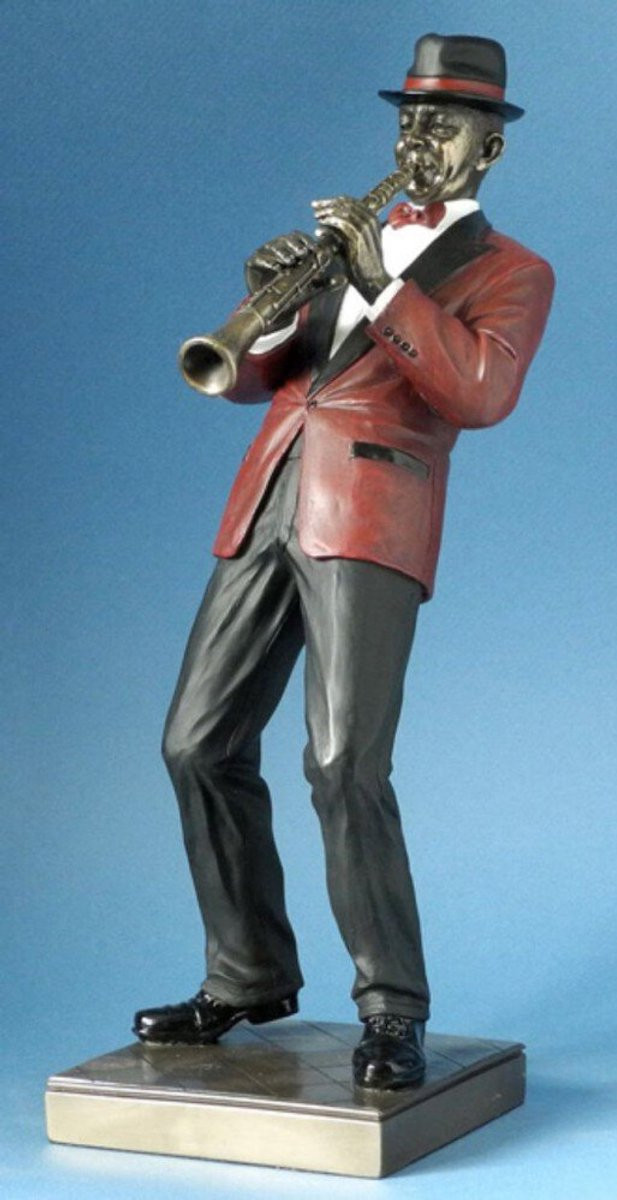 Le Monde Du Jazz Clarinet beeldje Jazz muzikant Hoogte: 31 cm
