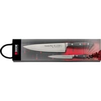 Premier Plus Messer-Set, 2-teilig schwarz/silber, Officemesser, Kochmesser