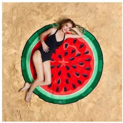 GreatGadgets LLC Beach Blanket & Cover Up Watermelon