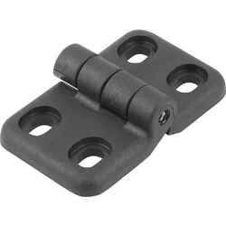 Scharniere, Kunststoff, Langlöcher Achsabstand 40 mm 1 Stück