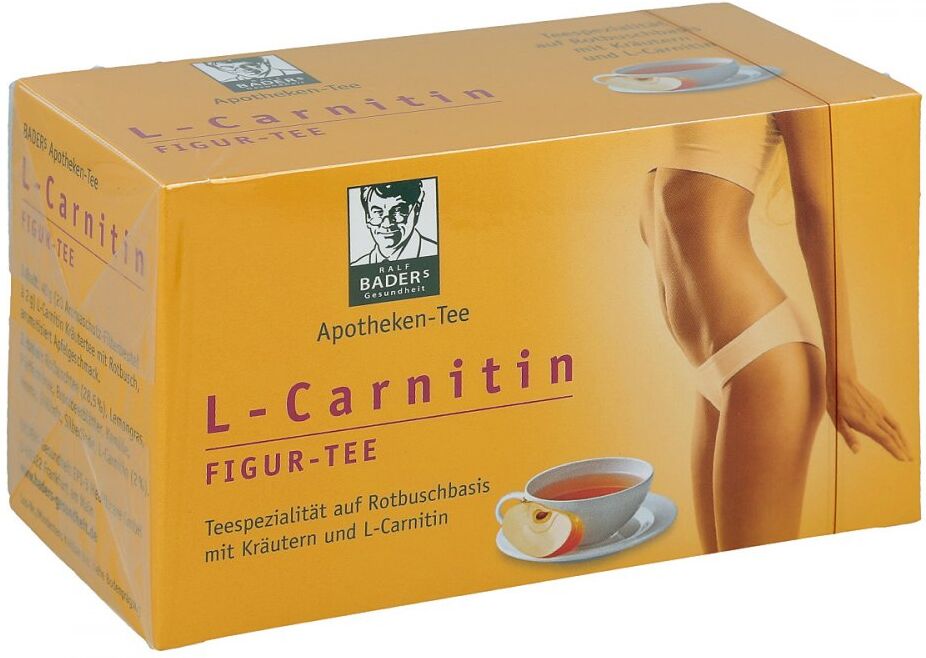 Baders Aktiv Tee L-carnitin Filterbeutel 20stk