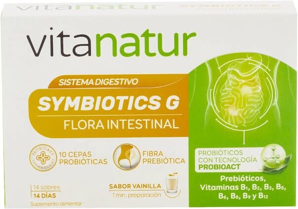 Vitanatur SYMBIOTICS G 14 Saquetas Baunilha
