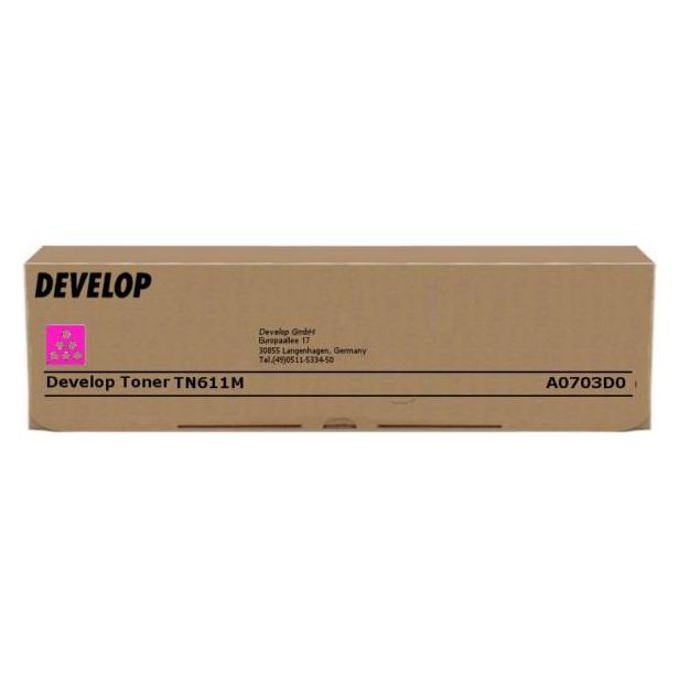 Develop Magenta - Original - Tonerpatrone - für ineo+ 451, 550, 650 (M) (A0703D0)