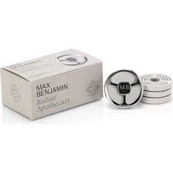 Max Benjamin Italian Apothecary Auto-Lufterfrischer mit Nachfüllungen 5 El.